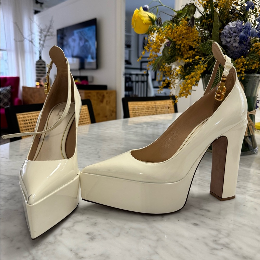 Valentino Garavani tan-go 160mm platforms